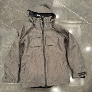 Volcom Pat Moore 3-in-1 Snowboard Jacket + Black Bomber Jacket XS